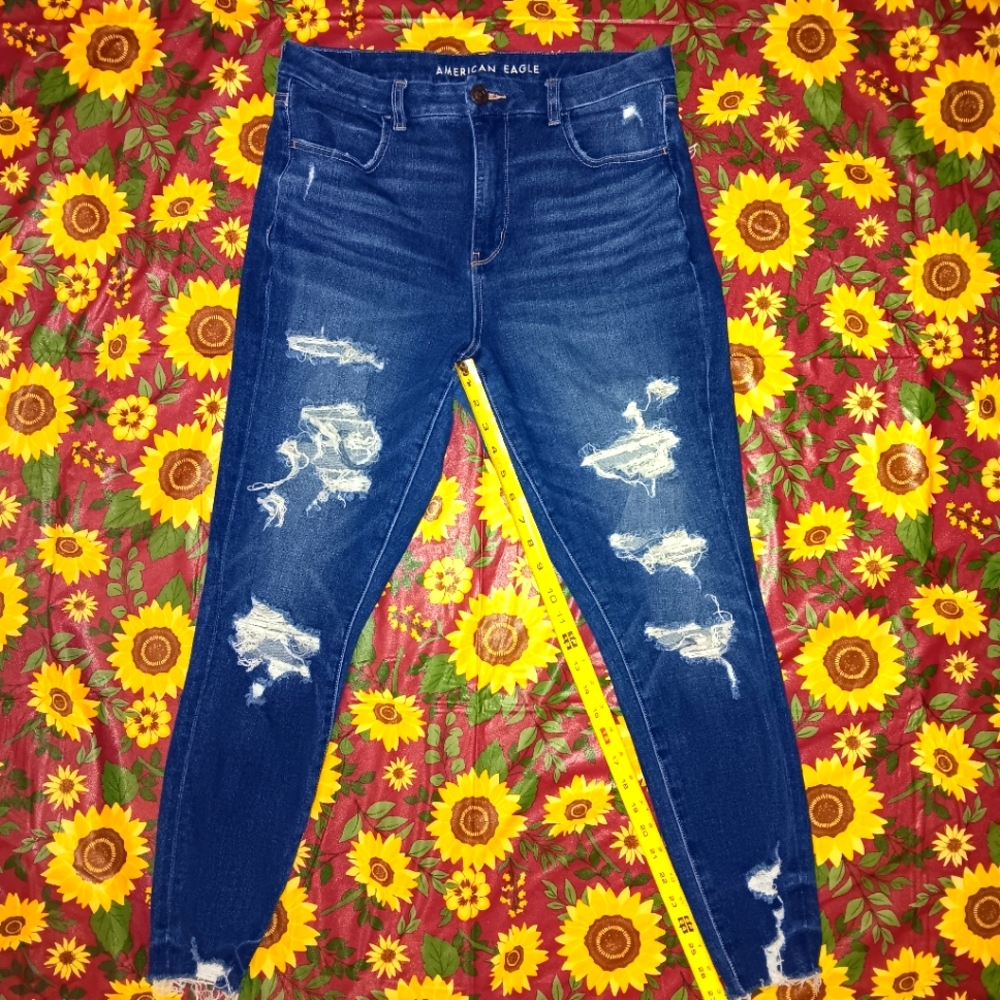 *12 Reg American Eagle Curvy Hi-Rise Jegging!*